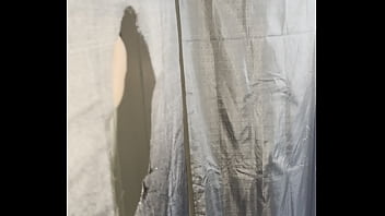 Preview 1 of Double Penetration On Teen - LATINO CONTRUCTION WORKER GETS A BLOWJOB AT DADDY BLACKS GLORYHOLE
