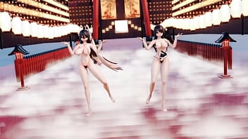Preview 3 of Brutal Bbc Anal In Restraint - MMD R18 Elsword A r a