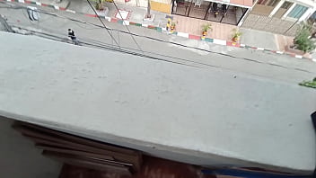 Preview 4 of South Indian Sexy Videos - Mi casa estaba llena de familiares pero mi tiastra estaba muy arrecha y nos sal&iacute_mos al balc&oacute_n para follar