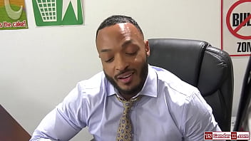 Preview 1 of Son There Four Mom - Trans Shiri Allwood barebacked by black teacher
