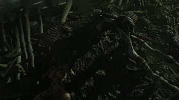 Preview 1 of 18 Bank - Lara goes Primal - Nude Lara All Cutscenes Movie Part 4