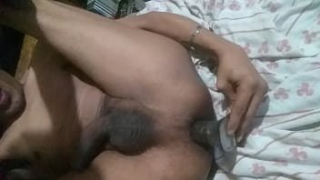 Preview 4 of Swallen Pussy - Disfrutando un dildo