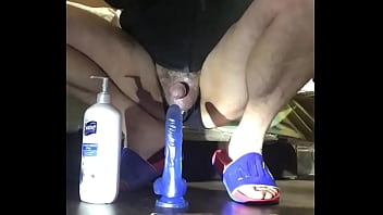 Preview 1 of Xxx Prn Vido Black - Gay dildo masturbation while people watch