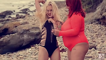 Preview 2 of Oid Maan - Promo Lesbians play with Vibrator after a day at the Beach feat Alex Grey and Kendra Lee Ryan