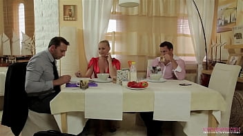 Preview 1 of Vidi Pirn - Kathia fucks her husband twin brother