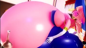 Preview 4 of Tube Porn Oral A Holic - Belly inflation