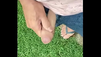 Preview 4 of Video Porno Mama Con Hijo - Outdoor piss
