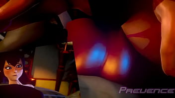 Preview 3 of Leso Black Com - Hotel Transylvania X Darkstalkers by Prevence 1