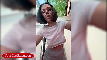 Preview 2 of Xbazcom Hd - Horny Stepsis Eve Sweet Caught Masturbating On Video