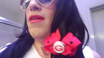 Preview 2 of Chains Bus Sex - Georgia Bulldogs Love Outfit Video