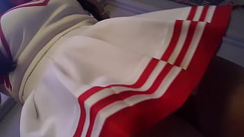 Preview 3 of Chains Bus Sex - Georgia Bulldogs Love Outfit Video