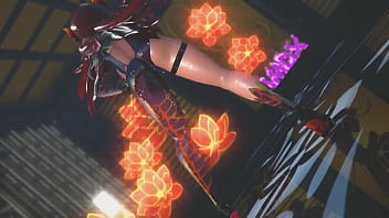 Preview 2 of Big Coke Mouth Fuck - MMD vtuberDola Good night Kiss