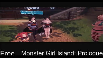 Preview 3 of Blackmail Girl On Girl - Monster Girl Island: Prologue episode02