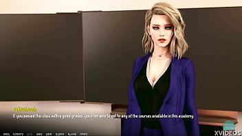 Preview 2 of Horse Vs Japan Girls - A.O.A. Academy #14 - Ms. Elisabeth,  the strict teacher