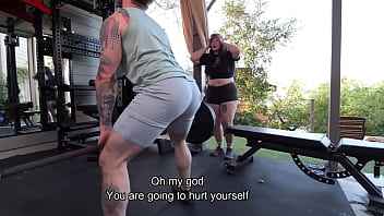 Preview 1 of Poin Vidoes - Gym Partners Argue (and fuck) Over Form