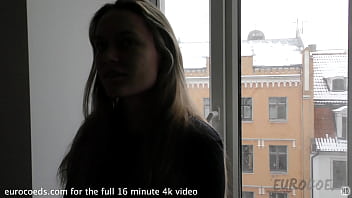 Preview 1 of Shysly Gaga - 22yo sarah doing her first time video I gave my helping hand