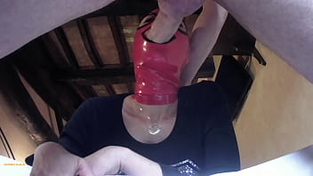Preview 4 of Lady Kate - Laura On Hee 2021 blowjob and deepthroat on a sofa