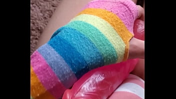 Preview 2 of You Shinoda - Femboy jerking dildo,  gets excited