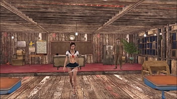 Preview 1 of Alletha Ocean Xxx - Fallout 4 Sporty Chic Fashion