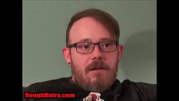 Preview 1 of 3on1 Butt - Straight Daddy bear Hipster-RoughHairy.com