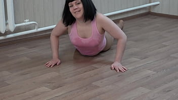 Preview 2 of Chanel Prrston Dildo - Pissing,  play with urine,  dirty foot fetish with nylon pantyhose,  and wet pussy masturbation.