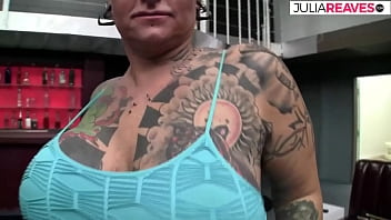 Preview 1 of Scute Porn - Full body tattoos even the ass and great sex with big breasts