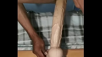 Preview 2 of X Videos Iranian - Montado en dildo frente y atras