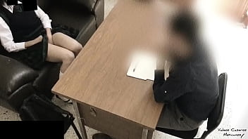 Preview 2 of Full Shalwar Kamiz Sex - PROFESOR de Matem&aacute_ticas se COGE a su ALUMNA en su OFICINA,  Ella le Pide Ayuda,  le Ofrece el Culo para Obtener Mejores CALIFICACIONES y le CHUPA la VERGA para Convencerlo !! Estudiantes Mexicanas! / Math Teacher Fucking Latina !