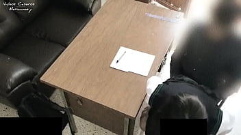 Preview 4 of Full Shalwar Kamiz Sex - PROFESOR de Matem&aacute_ticas se COGE a su ALUMNA en su OFICINA,  Ella le Pide Ayuda,  le Ofrece el Culo para Obtener Mejores CALIFICACIONES y le CHUPA la VERGA para Convencerlo !! Estudiantes Mexicanas! / Math Teacher Fucking Latina !