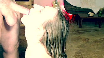 Preview 3 of Brazzer Sunny Loen - Open Your Mouth Slut Gag on Big Dick - BunnieAndTheDude