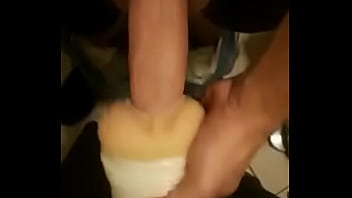 Preview 3 of Sunny Leone Sex In Man - Big cock cums on fleshlight