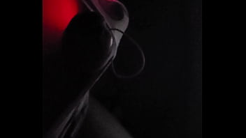 Preview 3 of Small Tied Fondled - Horny and playing with my vibreator