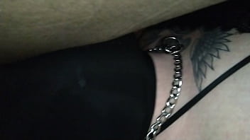 Preview 2 of Lesbians Milking Boobs - Being a good piggy for BBC.