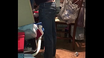 Preview 1 of Red Cayn - Piss desperation in jeans