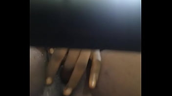 Preview 2 of Another Outside Jerk Off - fingering her pussy