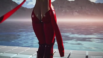 Preview 4 of Lesbian Girls Trib - MMD  Nero Reverse Bunny  Red Velvet  Bad Boy