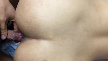Preview 1 of Femdom Scat Eating - cumshot on my girl&#039_s back