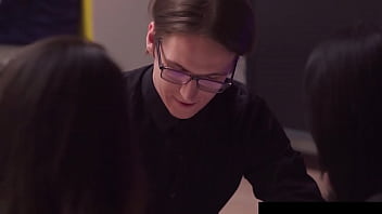 Preview 1 of Indian Smart Girlnude Sexporn - Nerdy Boy was Caught Masturbating while Preparing for Exams
