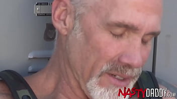 Preview 4 of Mother Reacted - NASTYDADDY Hunky Dallas Steele Barebacks Hairy Jack Dyer