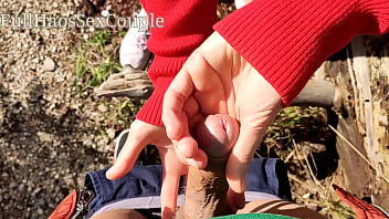 Preview 4 of 4k Porn Xxx Video Hd Bangla - I Spy A Petite In The Woods Handjob Cock Cumshot