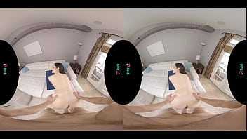 Preview 3 of Parody Porno Video - VRHUSH Petra Blair rides a cock before the party