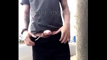 Preview 2 of New Hort - Exibindo o pau na rua