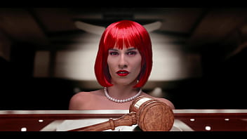 Preview 1 of Tapidek Divise - Red Haired hot chick got fucked by Sex Machine with extreme Bukkake
