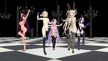 Preview 4 of Cam Show Wifebucket Mario - Fate MMD FGO