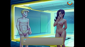 Preview 2 of Police Adn Hat4 - Let&#039_s Play - Space Rescue: Code Pink,  Lune Anal