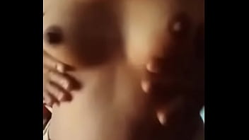 Preview 2 of Celeb Ara - Shukie shows plays with her boobs for us part 2/2