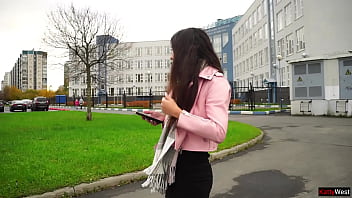 Preview 1 of Women Lead - Fake Taxi Drove the girl for sex in the car