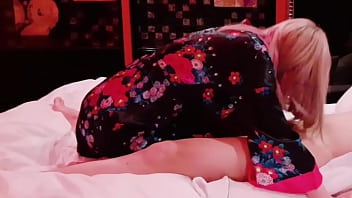 Preview 2 of Japanese Homemade Forced - Japanese Idol [Mayuka] Sexy Kimono part5 (Last) Blowjob and Creampie POV