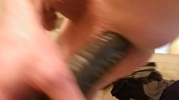 Preview 3 of Btotber And Sister - Tucked and taped sissys cunt fucked