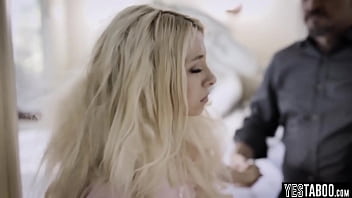 Preview 2 of Sister Nudist Butt - Stepdad caught teen stepdaughter Kenzie Reeves and its time for a harsh lesson